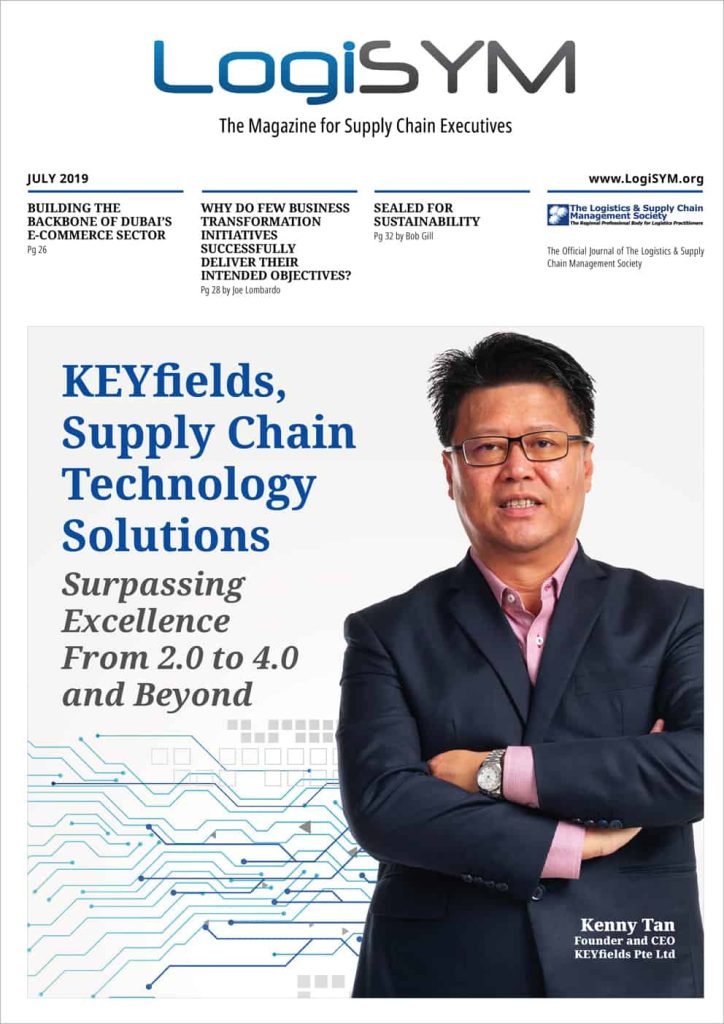 LogiSYM Supply Chain Magazine – July 2019 cover
