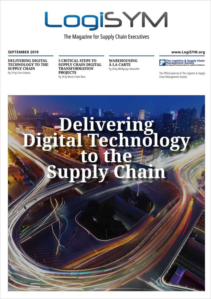 LogiSYM Supply Chain Magazine – September 2019 cover