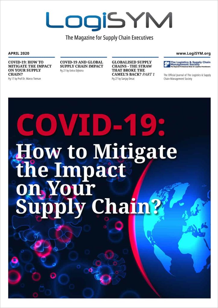 LogiSYM Supply Chain Magazine – April 2020 cover