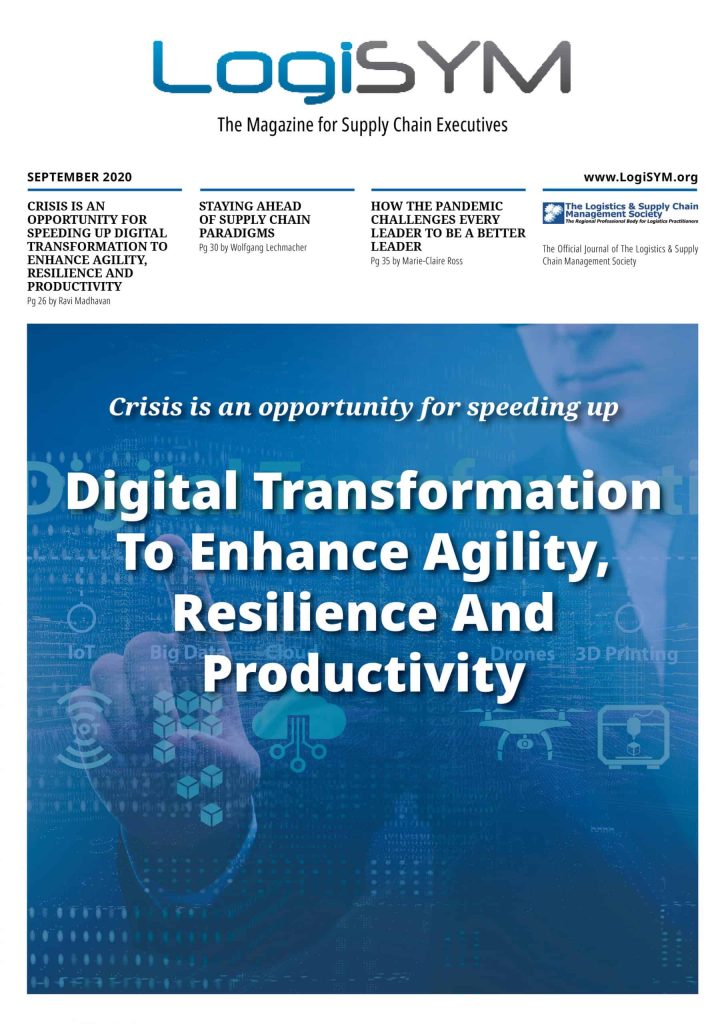 LogiSYM Supply Chain Magazine – September 2020 cover