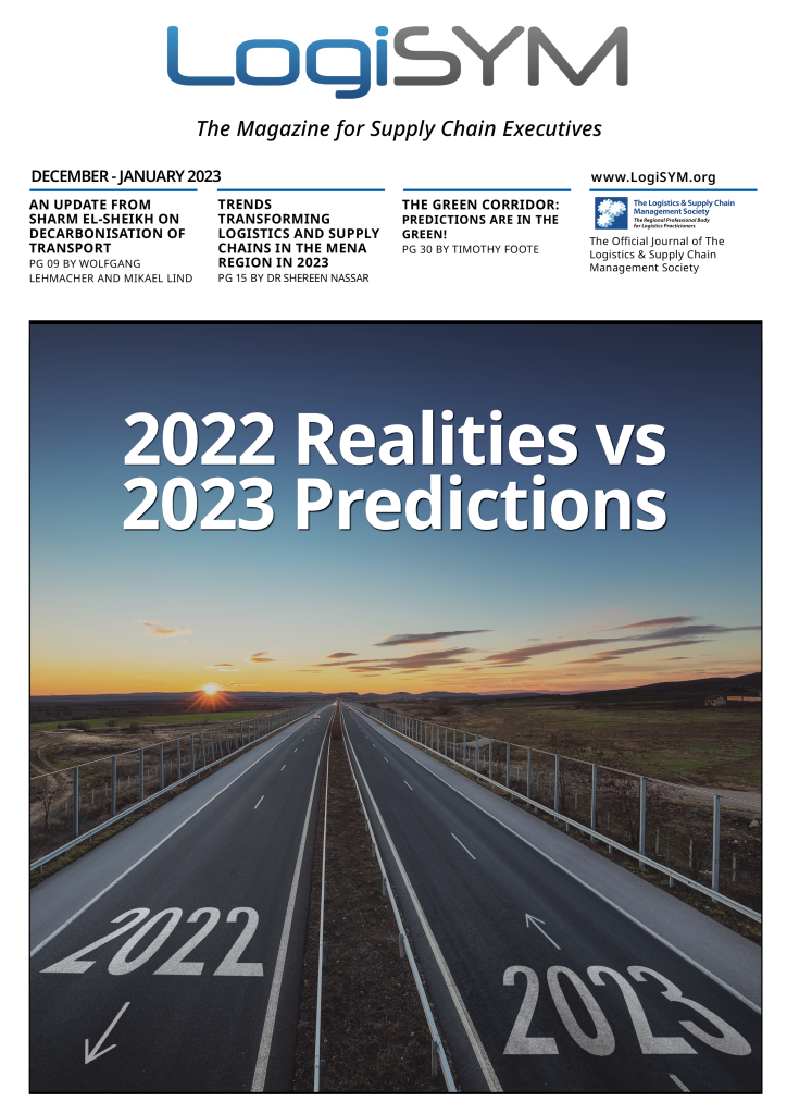 LogiSYM Supply Chain Magazine – December/January 2023 cover