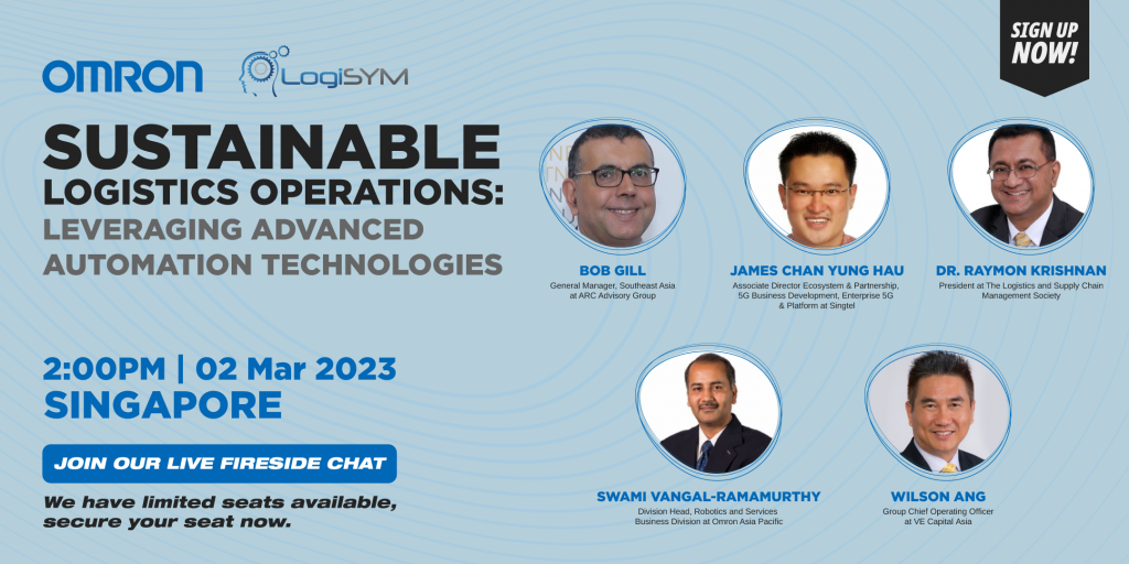 Sustainable Logistics Operations: Leveraging Advanced Automation Technologies webinar banner