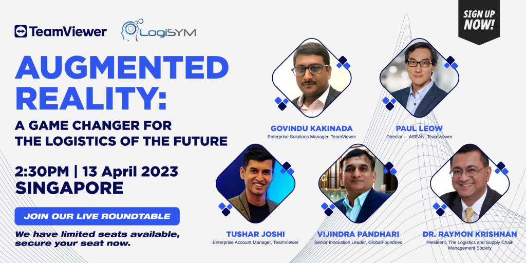 Augmented Reality: A Game Changer for the Logistics of the Future webinar banner
