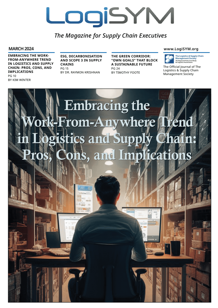 LogiSYM Supply Chain Magazine – March 2024 cover