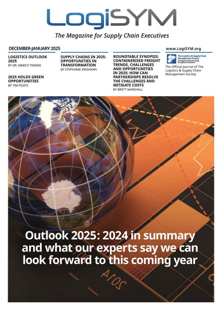 LogiSYM Supply Chain Magazine – December/January 2025 cover