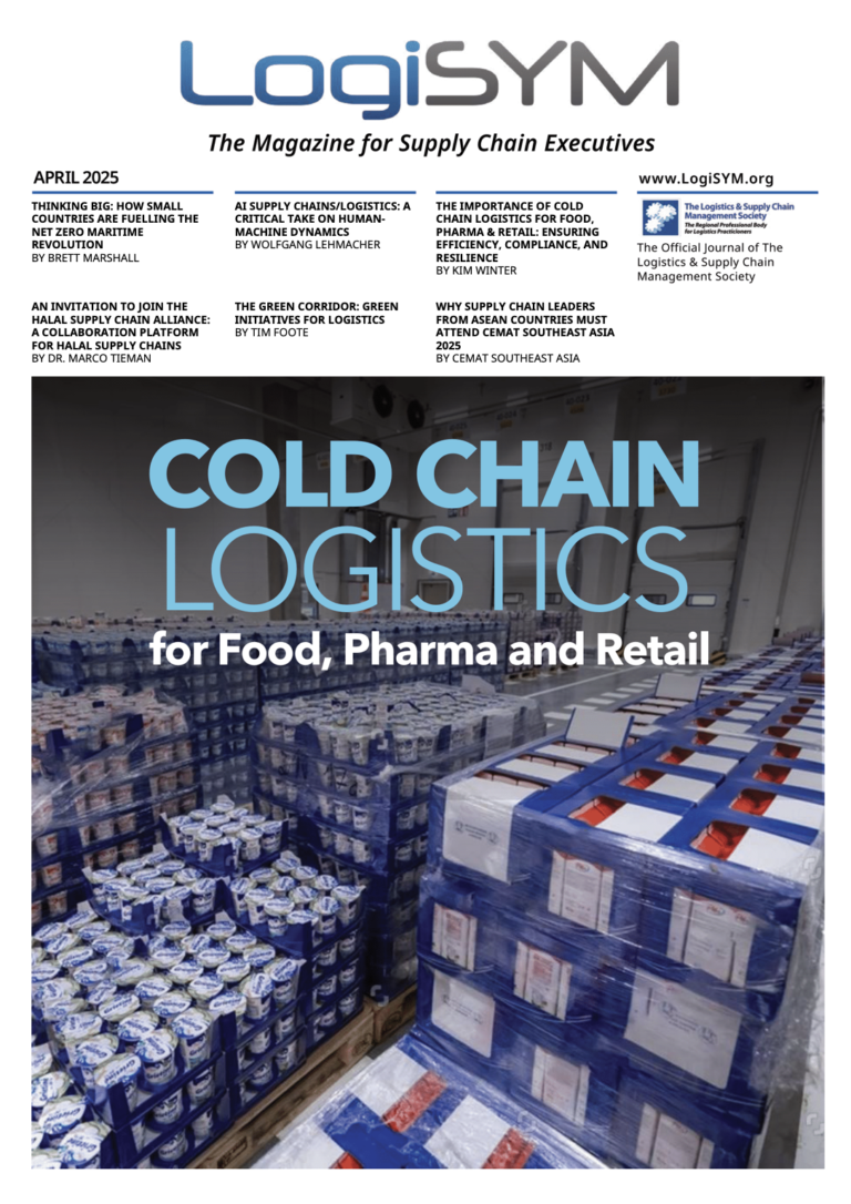 LogiSYM Supply Chain Magazine – April 2025 cover — view this edition