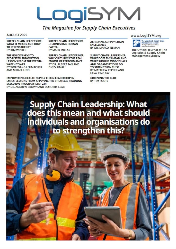 LogiSYM Supply Chain Magazine – August 2025 cover