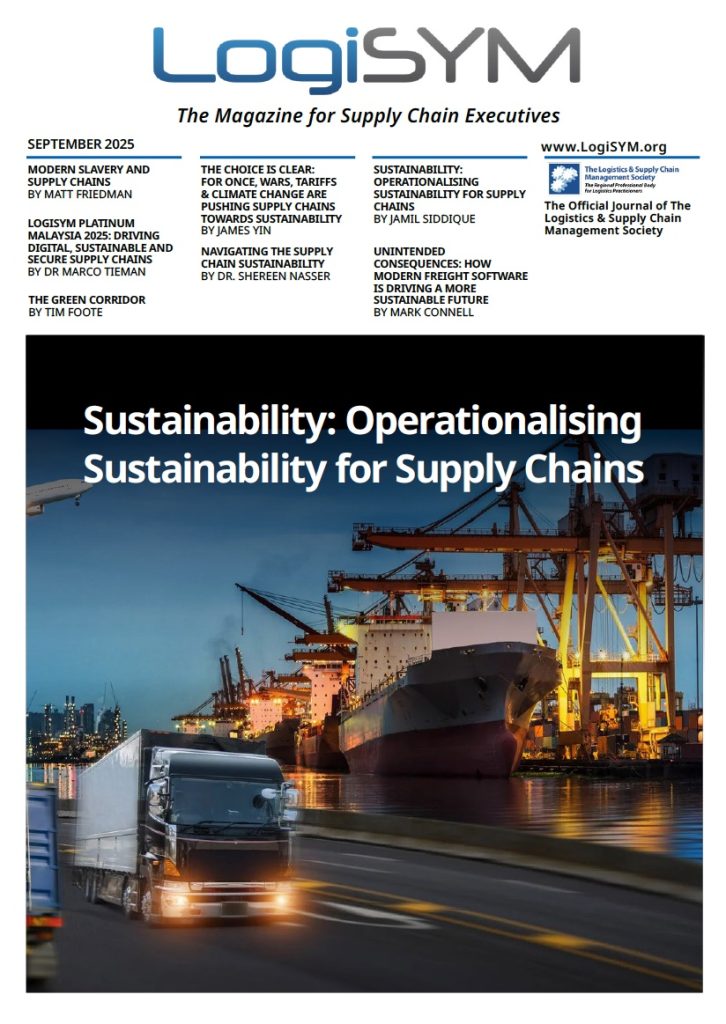 LogiSYM Supply Chain Magazine – September 2025 cover