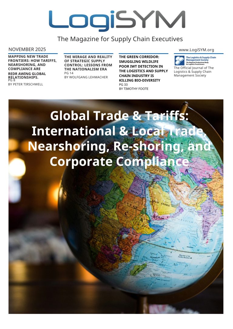 LogiSYM Supply Chain Magazine – November 2025 cover
