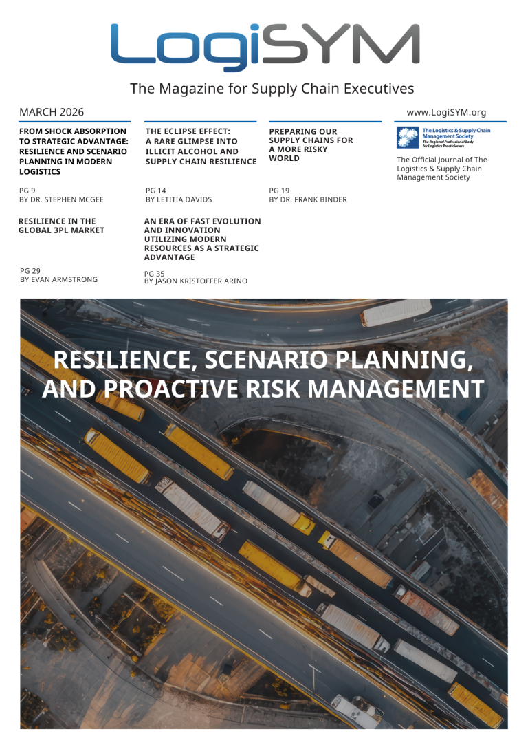 LogiSYM Supply Chain Magazine – March 2026 cover