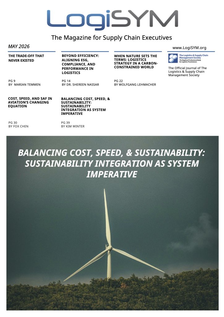LogiSYM Supply Chain Magazine – May 2026 cover